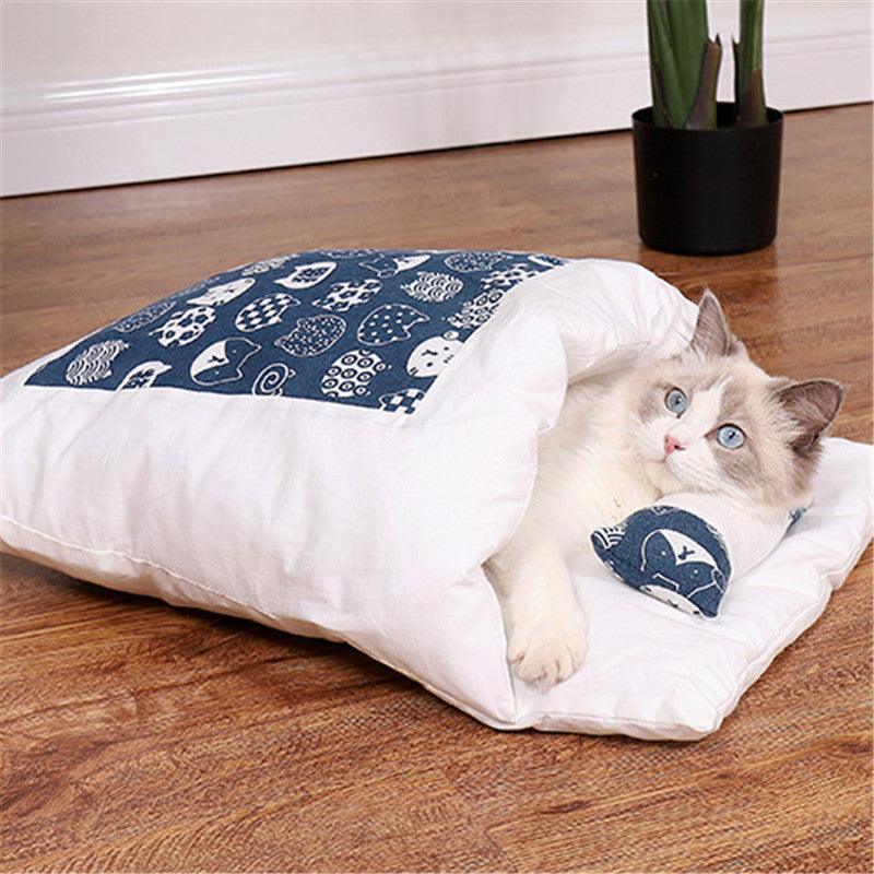 Cozy Cave Cat Bed-23