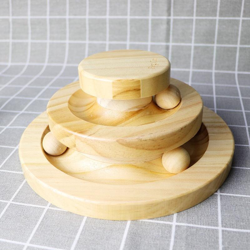 Whimsicat Wooden Interactive Cat Toy-6