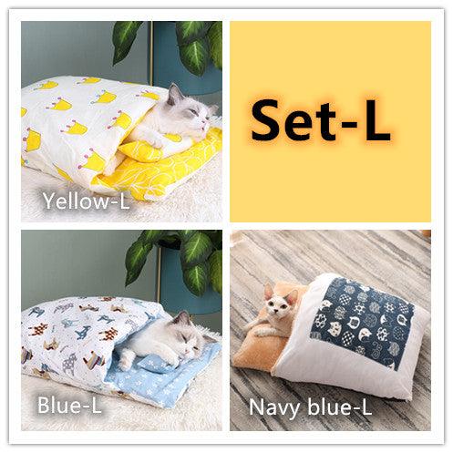Cozy Cave Cat Bed-55