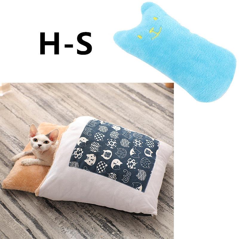 Cozy Cave Cat Bed-18