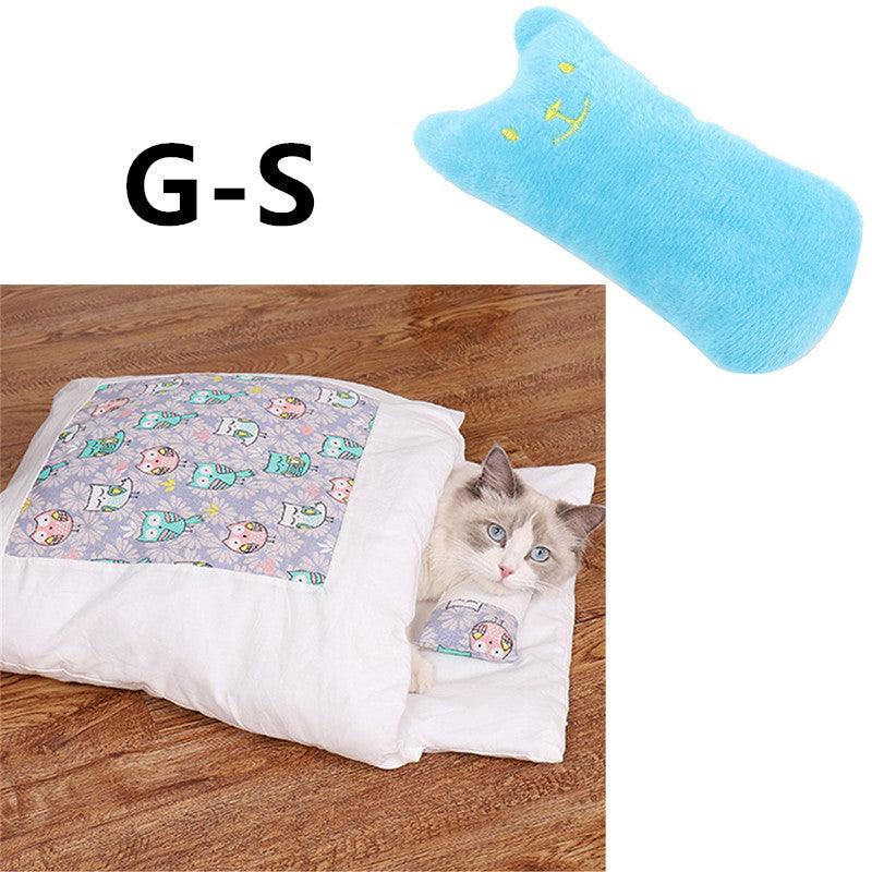 Cozy Cave Cat Bed-21
