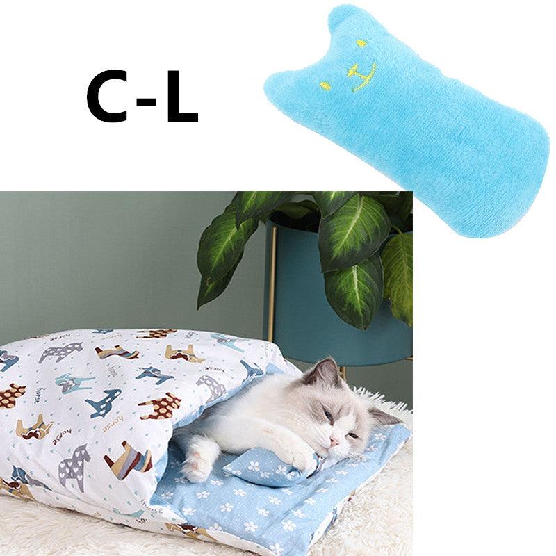 Cozy Cave Cat Bed-47