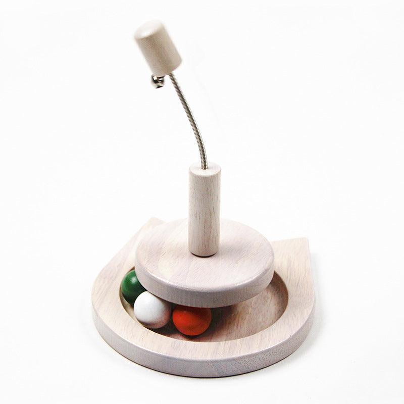 Whimsicat Wooden Interactive Cat Toy-5