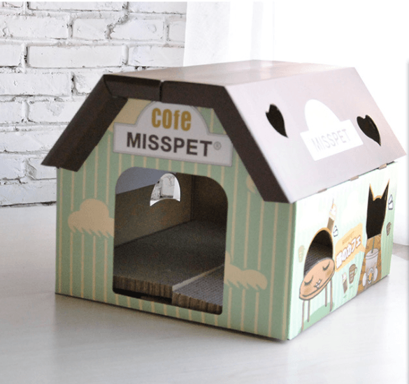 Izakaya Coffee House Cat Scratch Board Cat Litter Cat Toy Corrugated Paper Cat House Sharpener
🌟 The Cozy Cat Haven: Corrugated Paper Cat House And Scratcher 🐾-2