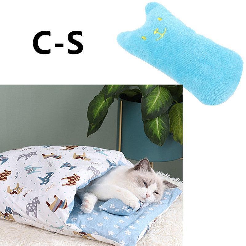 Cozy Cave Cat Bed-22