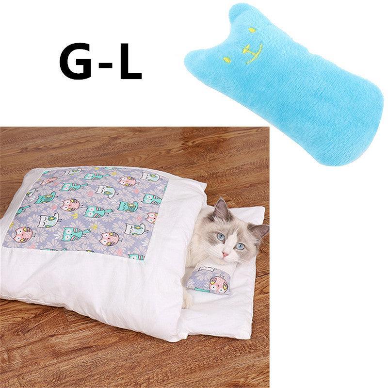 Cozy Cave Cat Bed-45