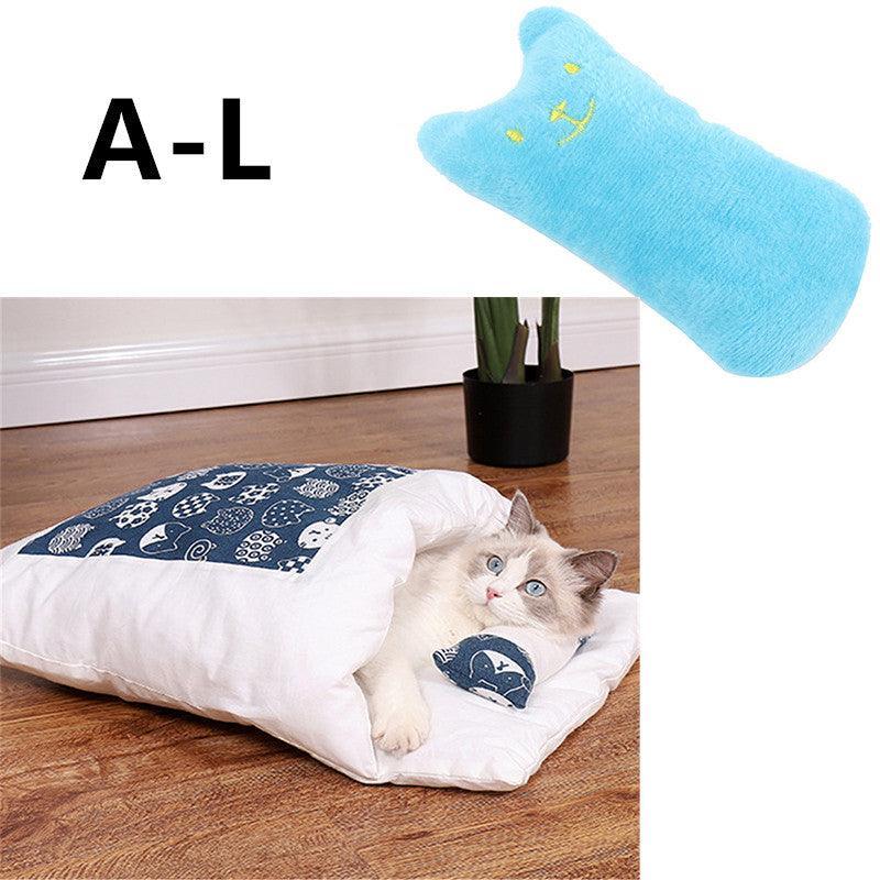 Cozy Cave Cat Bed-41