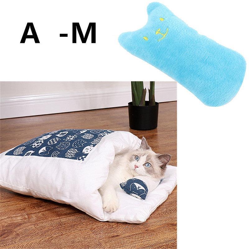 Cozy Cave Cat Bed-28