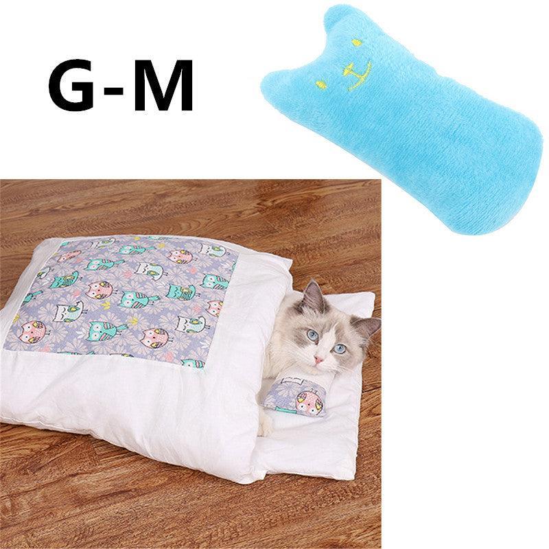 Cozy Cave Cat Bed-34