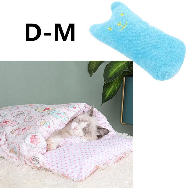 Cozy Cave Cat Bed-2