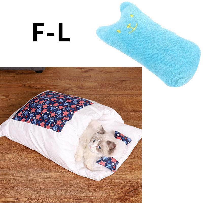 Cozy Cave Cat Bed-42