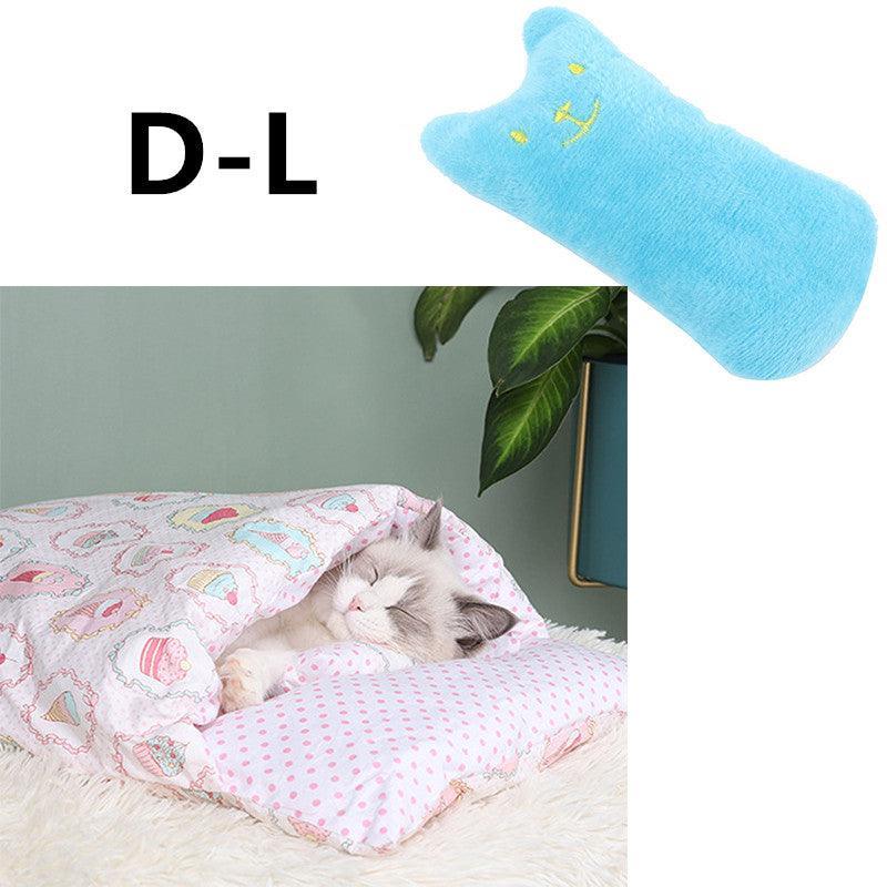 Cozy Cave Cat Bed-48