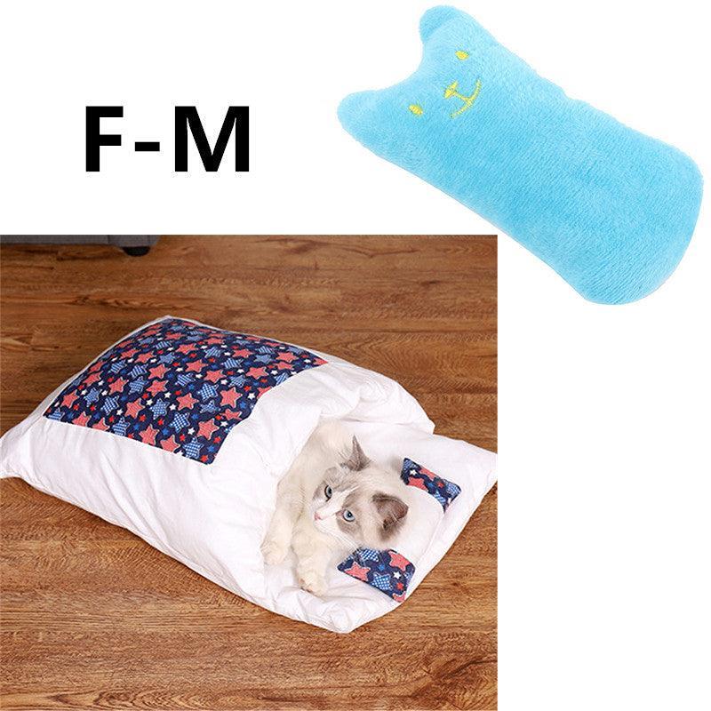 Cozy Cave Cat Bed-29