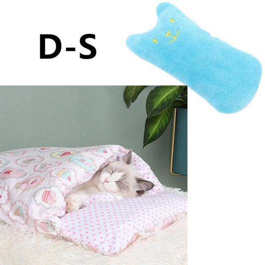 Cozy Cave Cat Bed-20